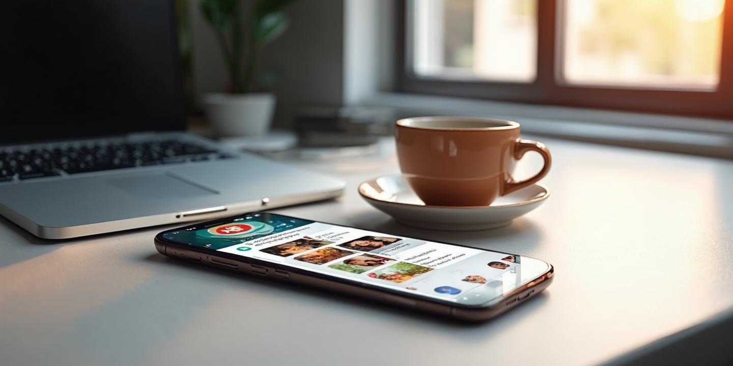 Modern workspace with digital integration